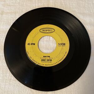Bobby Vinton Long Lonely Nights/Satin 45RPM 1964 Epic